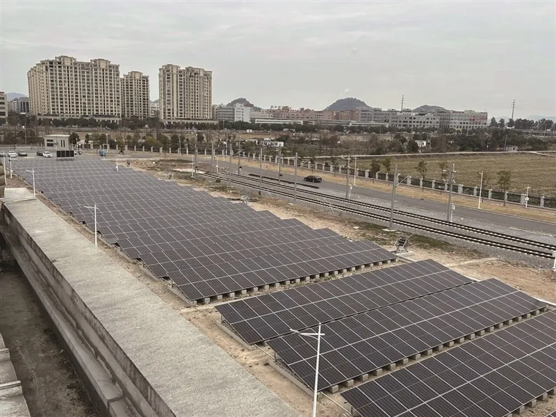 浙江省轨道交通最大分布式光伏电站投运