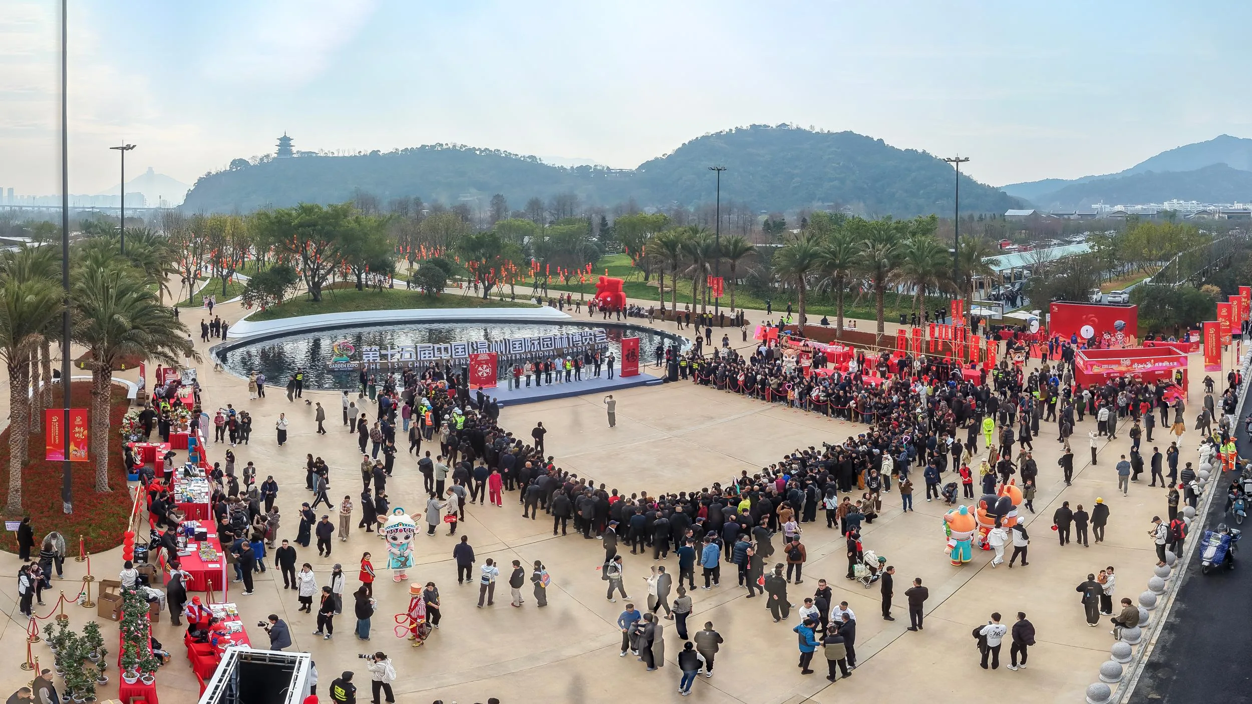 新春走基层｜温州园博园试运行人气旺，成市民新春打卡好去处