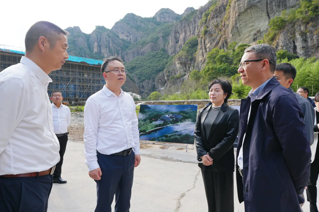乐清市委书记戴旭强调研温州园博会乐清名山公园分会场建设工作