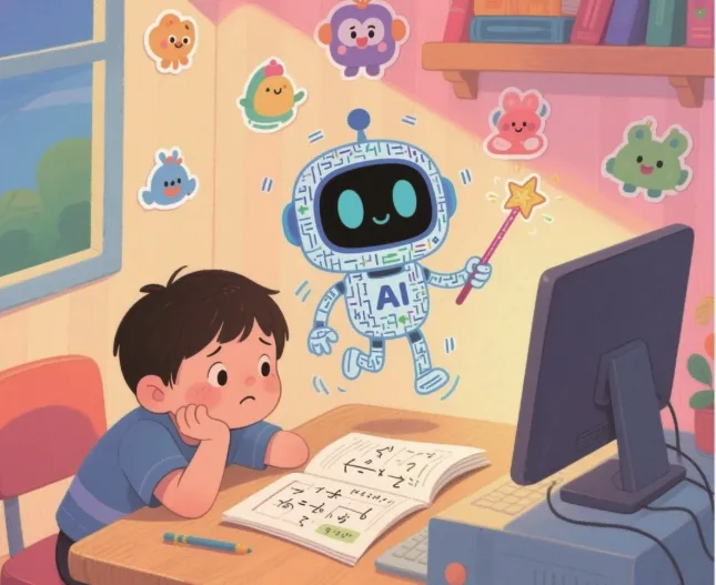 孩子做作业的“AI拍档” 是“神助手”还是拦路虎？