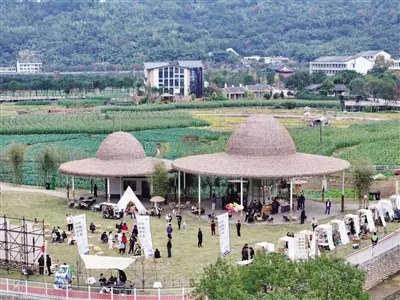 瑞安东源村盘活闲置场地变身网红地标