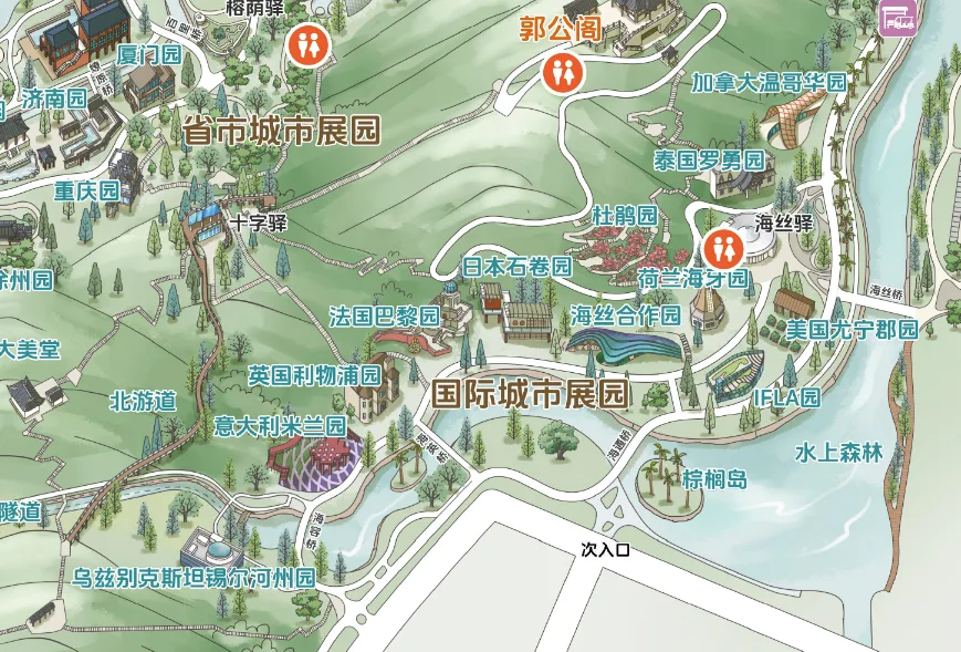 在温州园博园，沉浸式环游世界