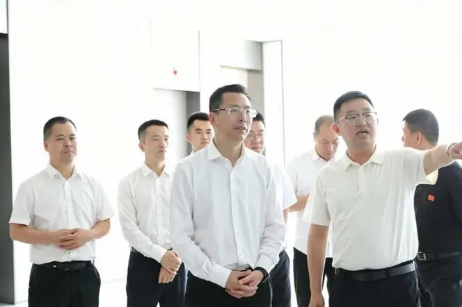 鹿城区委书记张崇波调研瓯江新城（中国智能谷）建设推进情况