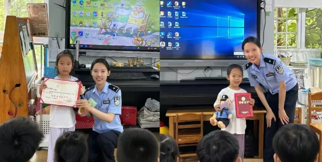 刘沁潼、刘洢妤小朋友，点名表扬！