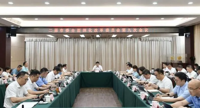 龙港市委全面深化改革委员会第九次会议召开