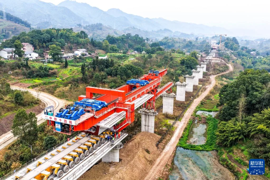 西渝高铁重庆段节后复工复产