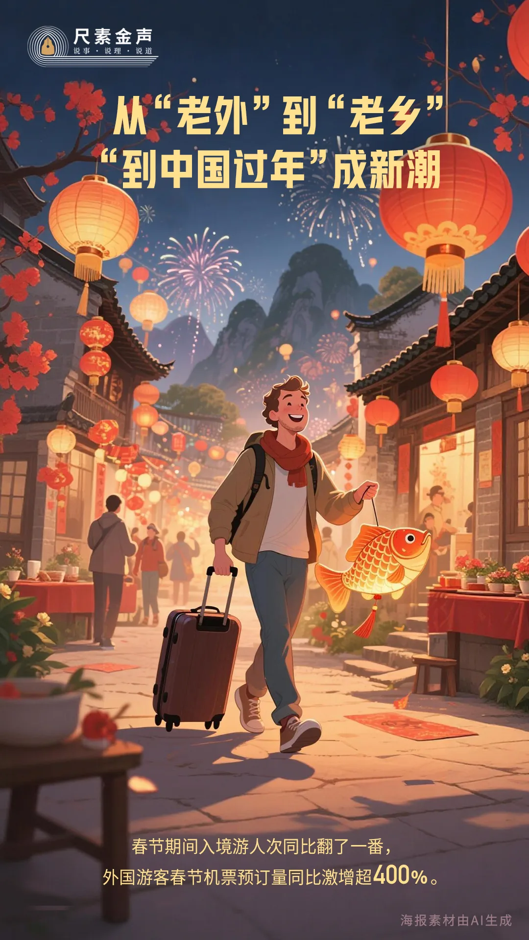 尺素金声｜从“老外”到“老乡”，“到中国过年”成新潮——新年味里的新机遇②