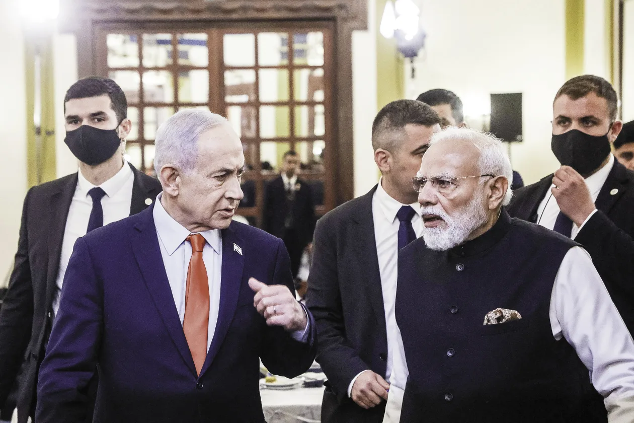 莫迪力挺以色列引巨大争议，印度反对党抨击其损害“和平与正义立场”