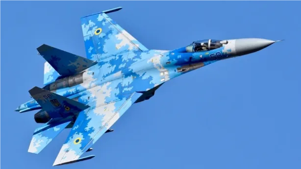 俄媒：俄国防部称俄军击落一架乌克兰苏-27战机