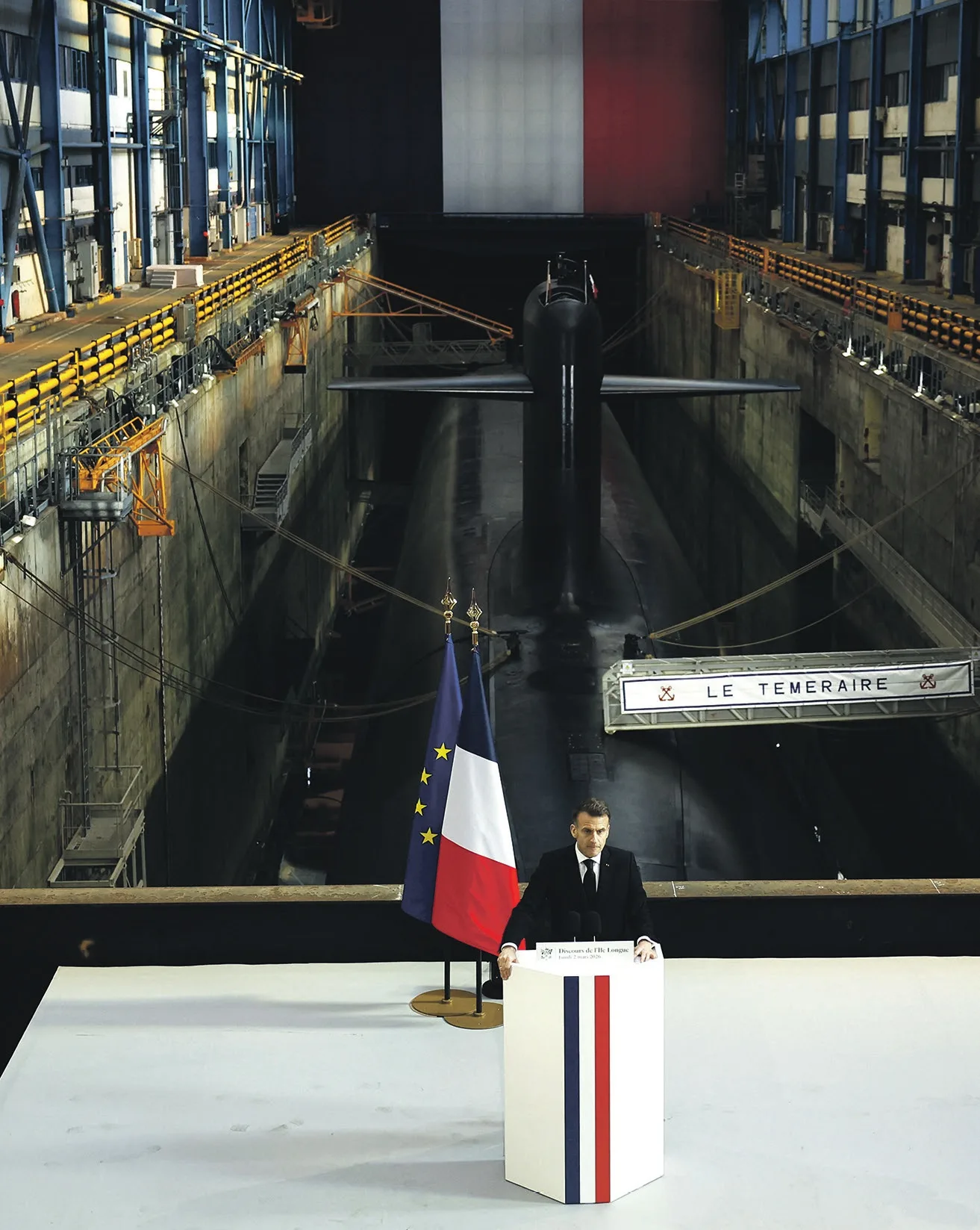 法国宣布将核威慑力量推向“前沿”