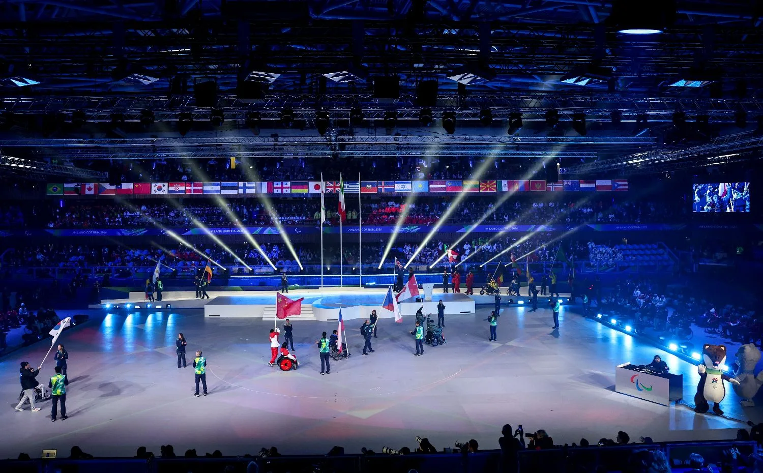 米兰-科尔蒂纳冬残奥会闭幕式举行